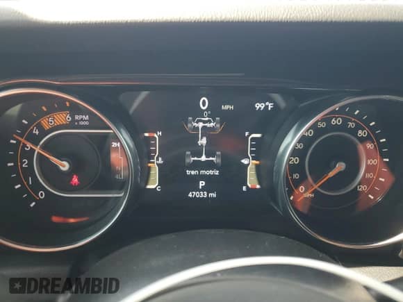 2021 Jeep Wrangler Unlimited Sahara Altitude z VIN 1C4HJXEM9MW596278, wystawiony jako Copart lot #61005625 z przebiegiem 47 033 mil mil oraz Szkoda całkowita • Salvage title. Historia ofert i sprzedaży dostępna na DreamBid. Obrazek 9.