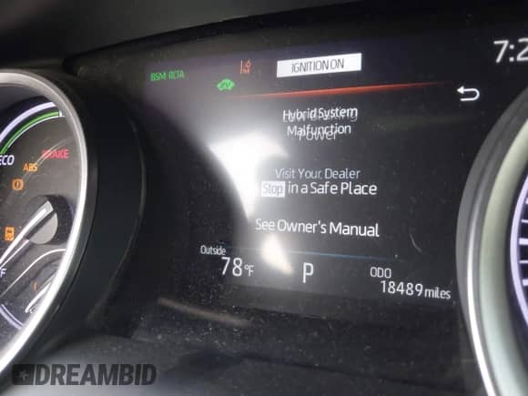 2021 Toyota Camry Hybrid XLE with VIN 4T1F31AK6MU547694, listed as a IAAI auction lot 42618333 with 18,489 mi miles and . Bid and sale history available at DreamBid. Image 7.