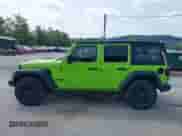 2021 Jeep Wrangler Unlimited Willys with VIN 1C4HJXDN5MW837747, listed as a IAAI auction lot 42947739 with 47,288 mi miles and . Bid and sale history available at DreamBid. Image 15.