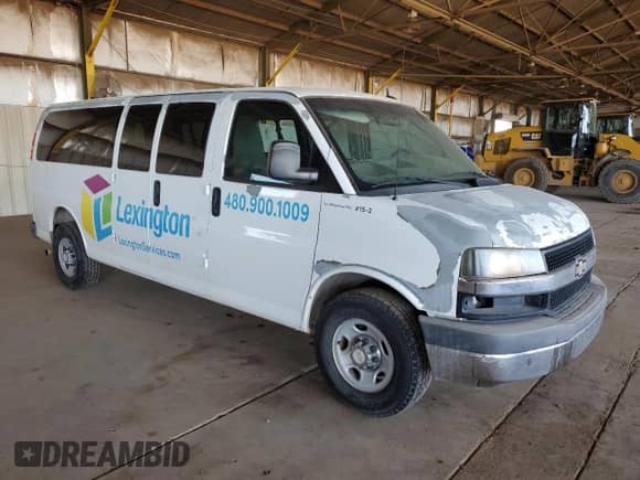 2012 Chevrolet Express Passenger 1LT с VIN 1GAZG1FG7C1123301, выставлен на аукционе Copart как лот 57155095 с пробегом 162 248 миль миль и Чистый • Clean title. История ставок и продаж доступна на DreamBid. Изображение 4.
