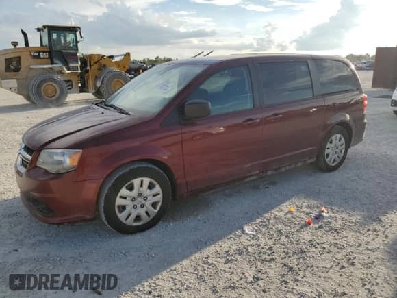 2018 Dodge Grand Caravan SE с VIN 2C4RDGBG4JR273108, выставлен на аукционе Copart как лот 78760504 с пробегом Не указан миль и На запчасти • Non repairable. История ставок и продаж доступна на DreamBid. Изображение 1.