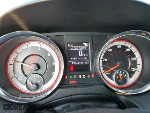 2013 Dodge Grand Caravan Crew с VIN 2C4RDGDG6DR683717, выставлен на аукционе Copart как лот 81146715 с пробегом 148 334 миль миль и Чистый • Clean title. История ставок и продаж доступна на DreamBid. Изображение 9.