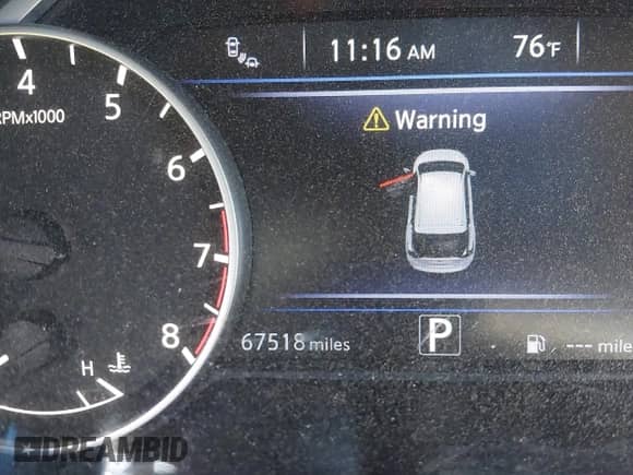 2019 Nissan Murano SL with VIN 5N1AZ2MS7KN163411, listed as a IAAI auction lot 42268021 with 67,518 mi miles and . Bid and sale history available at DreamBid. Image 15.