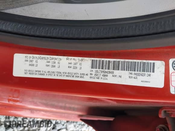 2008 Dodge Avenger R/T с VIN 1B3LC76M68N638499, выставлен на аукционе IAAI как лот 43133996 с пробегом 128 230 миль миль и . История ставок и продаж доступна на DreamBid. Изображение 9.
