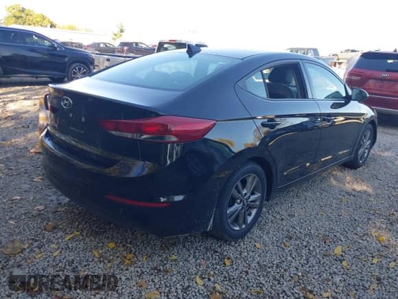 2017 Hyundai Elantra Limited with VIN 5NPD84LF6HH091789, listed as a IAAI auction lot 43497691 with 90,191 mi miles and . Bid and sale history available at DreamBid. Image 4.