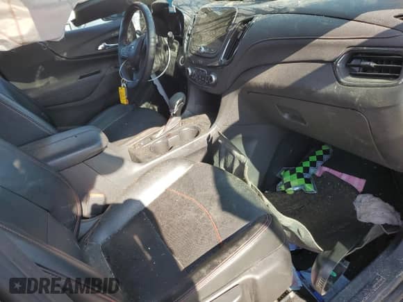 2023 Chevrolet Equinox RS with VIN 3GNAXWEGXPS136025, listed as a Copart auction lot 66825285 with 43,077 mi miles and Salvage title. Bid and sale history available at DreamBid. Image 8.