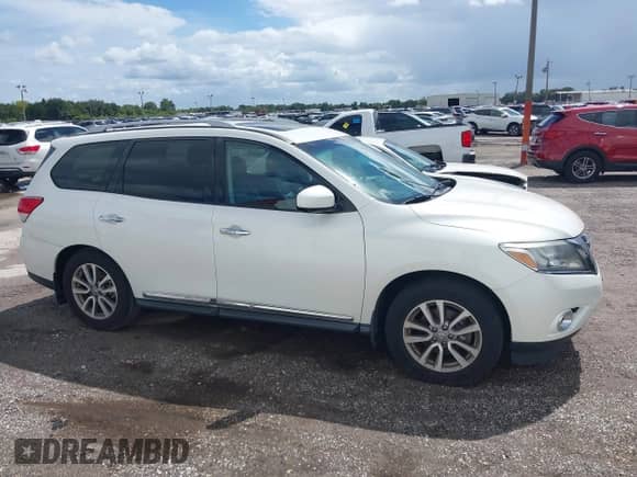 2015 Nissan Pathfinder SL z VIN 5N1AR2MM3FC694043, wystawiony jako IAAI lot #43331107 z przebiegiem 89 644 mil mil oraz . Historia ofert i sprzedaży dostępna na DreamBid. Obrazek 13.