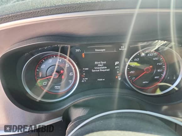 2021 Dodge Charger Scat Pack Widebody with VIN 2C3CDXGJXMH591405, listed as a Copart auction lot 84408215 with 75,330 mi miles and Salvage title. Bid and sale history available at DreamBid. Image 9.