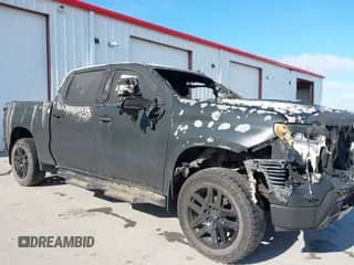 2022 Chevrolet Silverado 1500 LT Trail Boss with VIN 3GCUDFEL1NG541850, listed as a IAAI auction lot 41677956 with Not provided miles and . Bid and sale history available at DreamBid. Image 1.