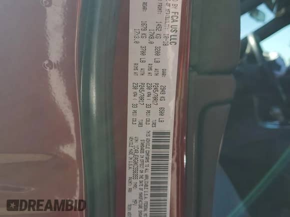 2019 Jeep Grand Cherokee Upland с VIN 1C4RJEAG0KC556355, выставлен на аукционе Copart как лот 65840515 с пробегом 57 381 миль миль и Списание • Salvage title. История ставок и продаж доступна на DreamBid. Изображение 13.