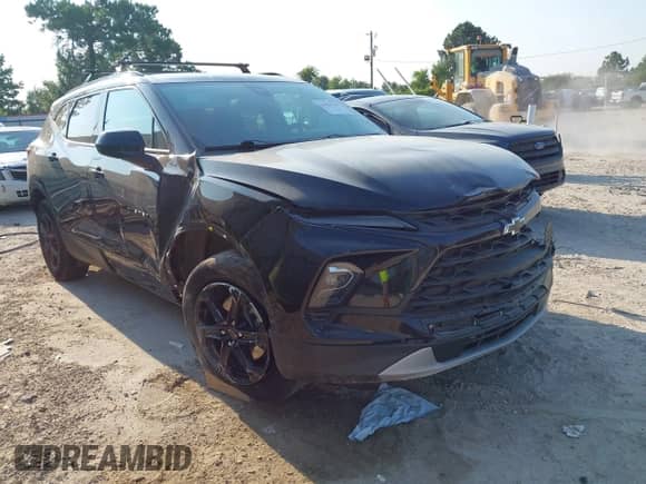 2023 Chevrolet Blazer LT with VIN 3GNKBCR44PS195007, listed as a IAAI auction lot 43026336 with 71,211 mi miles and . Bid and sale history available at DreamBid. Image 1.