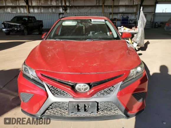 2019 Toyota Camry SE z VIN 4T1B11HK7KU249646, wystawiony jako Copart lot #80287225 z przebiegiem Nie podano mil oraz Szkoda całkowita • Salvage title. Historia ofert i sprzedaży dostępna na DreamBid. Obrazek 5.