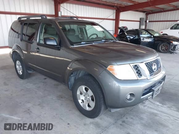 2008 Nissan Pathfinder SE с VIN 5N1AR18B58C654973, выставлен на аукционе IAAI как лот 42795855 с пробегом 197 071 миль миль и . История ставок и продаж доступна на DreamBid. Изображение 1.