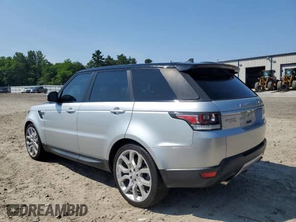 2016 Land Rover Range Rover Sport SE with VIN SALWG2PFXGA656649, listed as a Copart auction lot 63458765 with 102,788 mi miles and Salvage title. Bid and sale history available at DreamBid. Image 2.