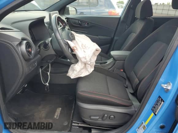 2022 Hyundai Kona N Line z VIN KM8K3CA38NU921551, wystawiony jako Copart lot #64991445 z przebiegiem 11 921 mil mil oraz Szkoda całkowita • Salvage title. Historia ofert i sprzedaży dostępna na DreamBid. Obrazek 7.