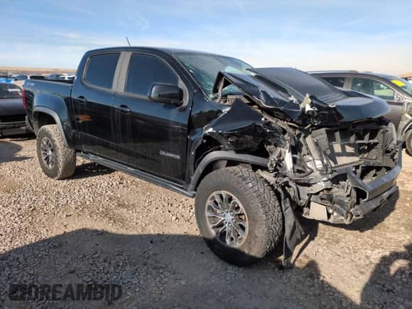 2017 Chevrolet Colorado 4WD ZR2 with VIN 1GCGTEEN5H1283976, listed as a Copart auction lot 83346644 with 102,168 mi miles and Salvage title. Bid and sale history available at DreamBid. Image 4.