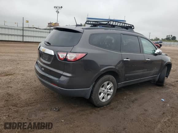2017 Chevrolet Traverse LS с VIN 1GNKVFKD3HJ323730, выставлен на аукционе Copart как лот 70941245 с пробегом 123 657 миль миль и Списание • Salvage title. История ставок и продаж доступна на DreamBid. Изображение 3.