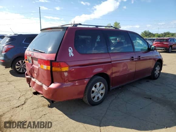 2004 Honda Odyssey EX с VIN 5FNRL18634B020506, выставлен на аукционе Copart как лот 70470915 с пробегом 240 702 миль миль и Списание • Salvage title. История ставок и продаж доступна на DreamBid. Изображение 3.