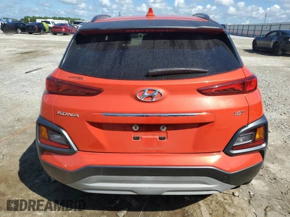 2019 Hyundai Kona Limited с VIN KM8K33A53KU215181, выставлен на аукционе Copart как лот 81497995 с пробегом 35 279 миль миль и На запчасти • Non repairable. История ставок и продаж доступна на DreamBid. Изображение 6.