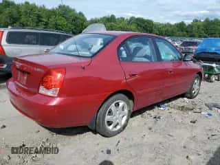 2005 Hyundai Elantra GLS z VIN KMHDN46D45U112221, wystawiony jako Copart lot #61108134 z przebiegiem 42 772 mil mil oraz Szkoda całkowita • Salvage title. Historia ofert i sprzedaży dostępna na DreamBid. Obrazek 3.