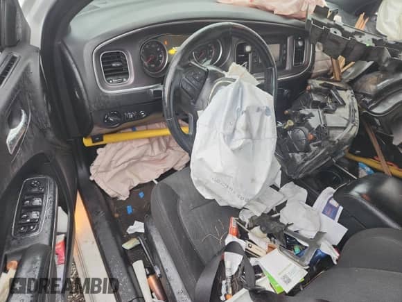 2015 Dodge Charger SE z VIN 2C3CDXBGXFH810071, wystawiony jako Copart lot #84706745 z przebiegiem 164 725 mil mil oraz Szkoda całkowita • Salvage title. Historia ofert i sprzedaży dostępna na DreamBid. Obrazek 8.