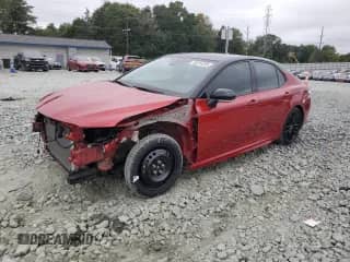 2023 Toyota Camry XSE with VIN 4T1K61AK9PU091359, listed as a Copart auction lot 80244205 with 26,079 mi miles and Salvage title. Bid and sale history available at DreamBid. Image 1.