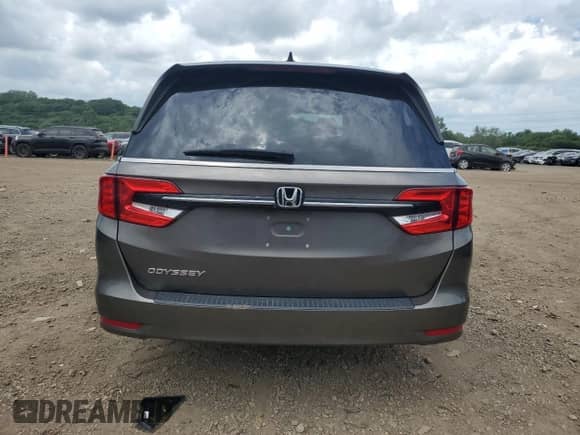 2022 Honda Odyssey EX с VIN 5FNRL6H59NB017051, выставлен на аукционе Copart как лот 68462385 с пробегом 56 204 миль миль и Списание • Salvage title. История ставок и продаж доступна на DreamBid. Изображение 6.