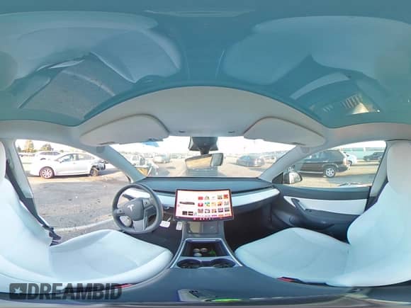 2022 Tesla Model Y Performance with VIN 7SAYGDEF9NF393852, listed as a Copart auction lot 63141094 with 26,972 mi miles and Salvage title. Bid and sale history available at DreamBid. Image 13.