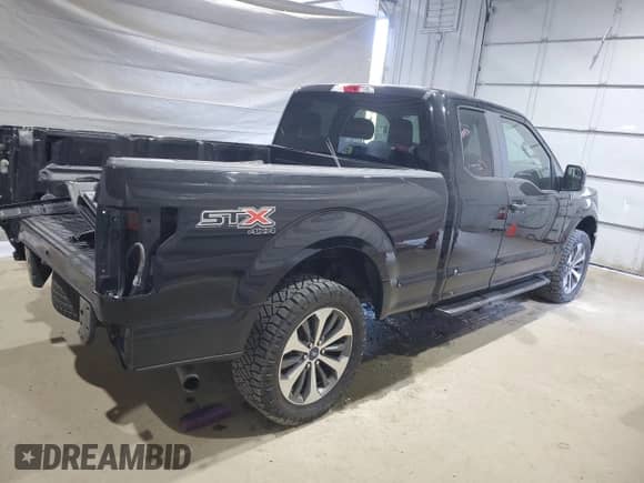 2019 Ford F-150 XL z VIN 1FTEX1EP8KKC17686, wystawiony jako Copart lot #80472655 z przebiegiem 77 848 mil mil oraz Szkoda całkowita • Salvage title. Historia ofert i sprzedaży dostępna na DreamBid. Obrazek 3.