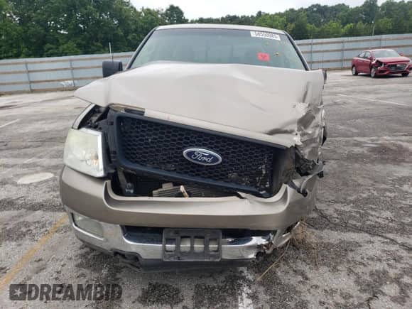 2004 Ford F-150 XL with VIN 1FTVX14544NB37254, listed as a Copart auction lot 58550985 with 256,441 mi miles and Salvage title. Bid and sale history available at DreamBid. Image 5.