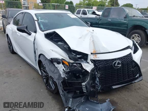 2025 Lexus IS 500 F Sport Performance z VIN JTHAP1D26S5007671, wystawiony jako IAAI lot #42544671 z przebiegiem 497 mil mil oraz . Historia ofert i sprzedaży dostępna na DreamBid. Obrazek 6.