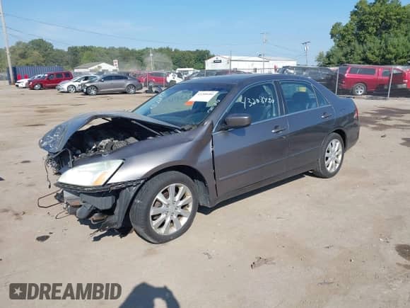 2006 Honda Accord EX-L with VIN 1HGCM665X6A034264, listed as a IAAI auction lot 43208480 with Not provided miles and . Bid and sale history available at DreamBid. Image 2.