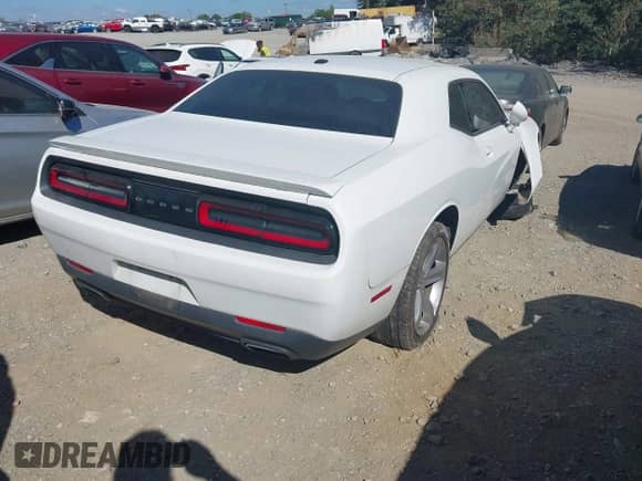 2016 Dodge Challenger SXT Plus with VIN 2C3CDZAG9GH143069, listed as a IAAI auction lot 43344802 with 108,147 mi miles and . Bid and sale history available at DreamBid. Image 4.