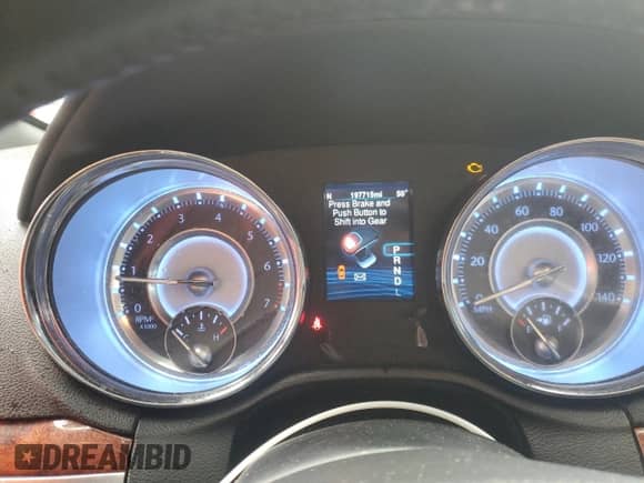 2013 Chrysler 300 with VIN 2C3CCARG3DH703768, listed as a Copart auction lot 82551245 with 197,715 mi miles and Salvage title. Bid and sale history available at DreamBid. Image 9.