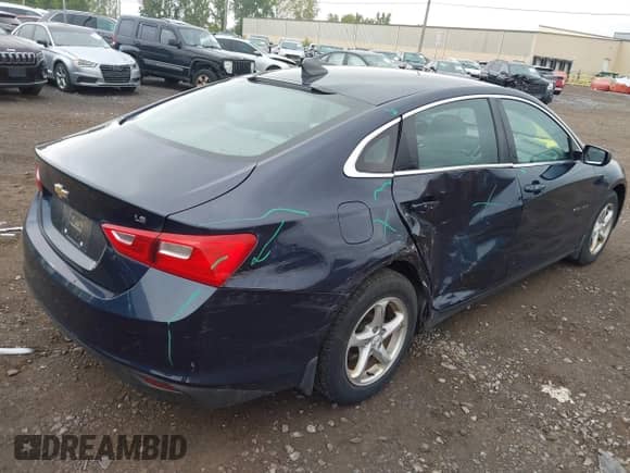 2016 Chevrolet Malibu LS с VIN 1G1ZB5ST3GF337400, выставлен на аукционе IAAI как лот 43304677 с пробегом 116 719 миль миль и . История ставок и продаж доступна на DreamBid. Изображение 4.