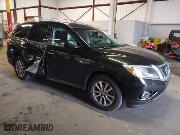 2016 Nissan Pathfinder Platinum with VIN 5N1AR2MM9GC643194, listed as a IAAI auction lot 41345013 with 126,073 mi miles and . Bid and sale history available at DreamBid. Image 1.