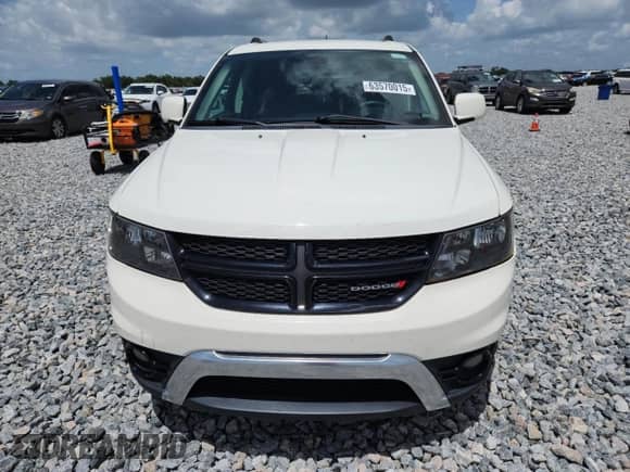 2019 Dodge Journey Crossroad z VIN 3C4PDCGG8KT700555, wystawiony jako Copart lot #63570015 z przebiegiem 94 791 mil mil oraz Czysty tytuł • Clean title. Historia ofert i sprzedaży dostępna na DreamBid. Obrazek 5.