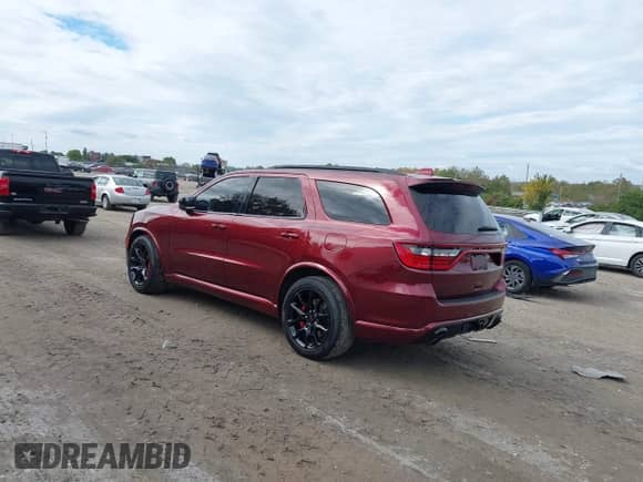 2021 Dodge Durango SRT 392 with VIN 1C4SDJGJ3MC573920, listed as a IAAI auction lot 43461904 with 21,713 mi miles and . Bid and sale history available at DreamBid. Image 3.