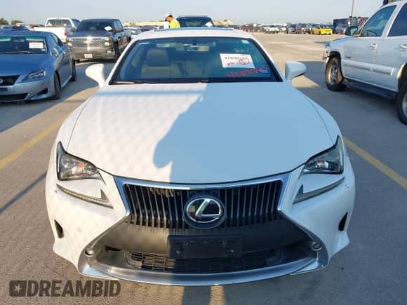 2015 Lexus RC 350 F Sport with VIN JTHSE5BC6F5002263, listed as a IAAI auction lot 42890255 with 135,000 mi miles and . Bid and sale history available at DreamBid. Image 12.