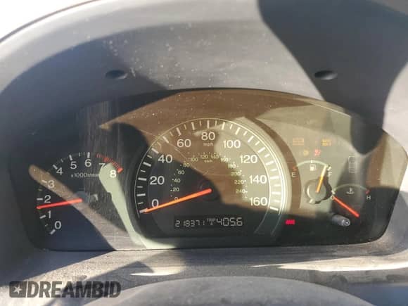 2003 Honda Accord LX with VIN 1HGCM55353A037997, listed as a Copart auction lot 80491584 with 218,371 mi miles and Salvage title. Bid and sale history available at DreamBid. Image 9.