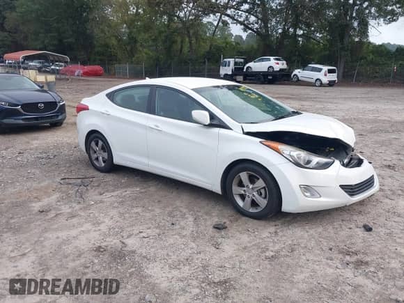 2013 Hyundai Elantra GLS with VIN 5NPDH4AE7DH392060, listed as a IAAI auction lot 43318152 with 122,100 mi miles and . Bid and sale history available at DreamBid. Image 1.