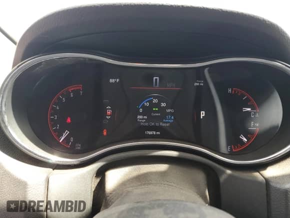 2014 Dodge Durango Limited with VIN 1C4SDJDT9EC323265, listed as a Copart auction lot 66514135 with 176,978 mi miles and Salvage title. Bid and sale history available at DreamBid. Image 9.