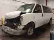 2008 Chevrolet Express Passenger with VIN 1GAGG25K581113442, listed as a IAAI auction lot 41770836 with 172,065 mi miles and . Bid and sale history available at DreamBid. Image 2.