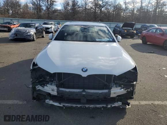 2020 BMW 5 Series 530i xDrive z VIN WBAJR7C09LCE07428, wystawiony jako Copart lot #44449835 z przebiegiem 57 440 mil mil oraz Szkoda całkowita • Salvage title. Historia ofert i sprzedaży dostępna na DreamBid. Obrazek 5.