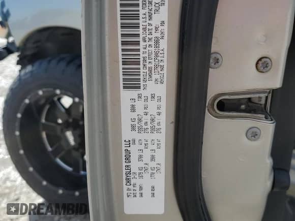 2010 Dodge 1500 SLT с VIN 1D7RB1CP0AS189860, выставлен на аукционе Copart как лот 88989755 с пробегом 181 720 миль миль и Списание • Salvage title. История ставок и продаж доступна на DreamBid. Изображение 12.