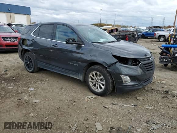 2020 Chevrolet Equinox LT with VIN 2GNAXKEV7L6220559, listed as a Copart auction lot 90448215 with 122,015 mi miles and Clean title. Bid and sale history available at DreamBid. Image 4.