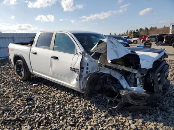 2021 Ram 1500 Warlock z VIN 1C6RR7LT3MS518746, wystawiony jako Copart lot #53399555 z przebiegiem 78 718 mil mil oraz Szkoda całkowita • Salvage title. Historia ofert i sprzedaży dostępna na DreamBid. Obrazek 4.