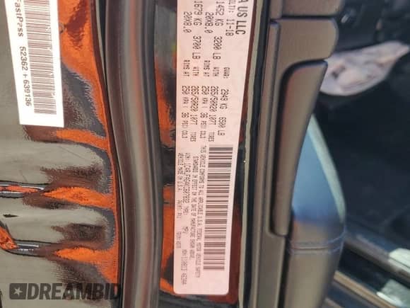 2019 Jeep Grand Cherokee Upland with VIN 1C4RJFAG4KC607832, listed as a Copart auction lot 60913765 with 104,865 mi miles and Salvage title. Bid and sale history available at DreamBid. Image 13.