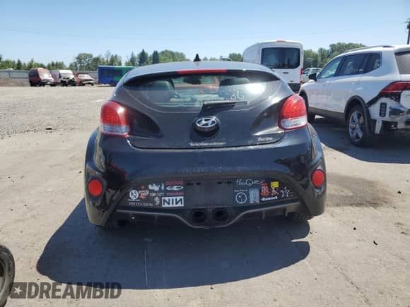 2014 Hyundai Veloster Turbo R-Spec с VIN KMHTC6AE0EU191187, выставлен на аукционе Copart как лот 65017625 с пробегом 134 079 миль миль и Списание • Salvage title. История ставок и продаж доступна на DreamBid. Изображение 6.