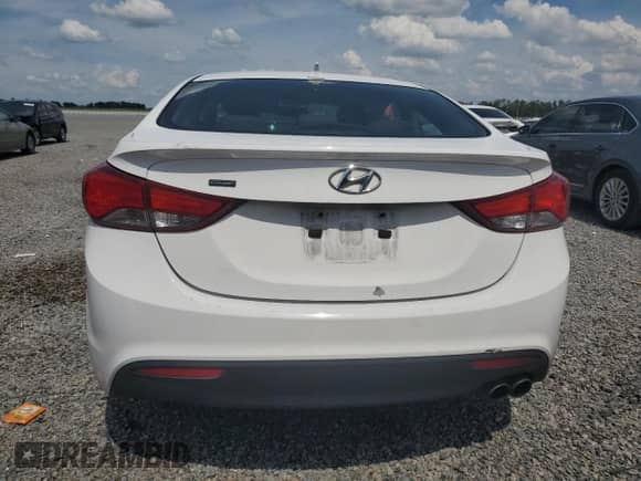 2014 Hyundai Elantra with VIN KMHDH6AH7EU026110, listed as a Copart auction lot 64427805 with 136,819 mi miles and Salvage title. Bid and sale history available at DreamBid. Image 6.